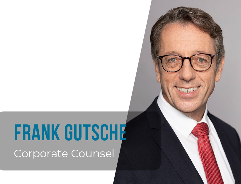 Frank Gutsche, Corporate Counsel